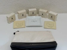 Jo Malone Mini Soaps 50g (5) – Wild Fig & Cassis + Lime Basil, Gift Set