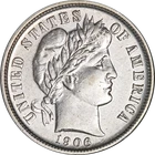 1906-O Barber Dime