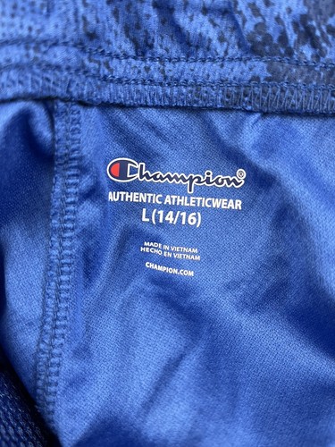 Champion Youth Boys 2-Pack Athletic Active Shorts Size M,L Blue/Black NWT - Picture 11 of 14