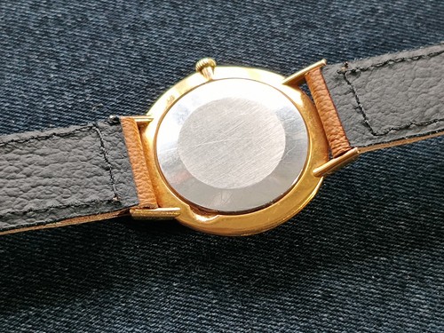 LUCH USSR Vintage AU CCCР ultra slim watch Gold Plated Men's DressStyl - Picture 18 of 24