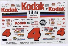 Slixx 9404 #4 Kodak 1994 Sterling Marlin 1/24 decal