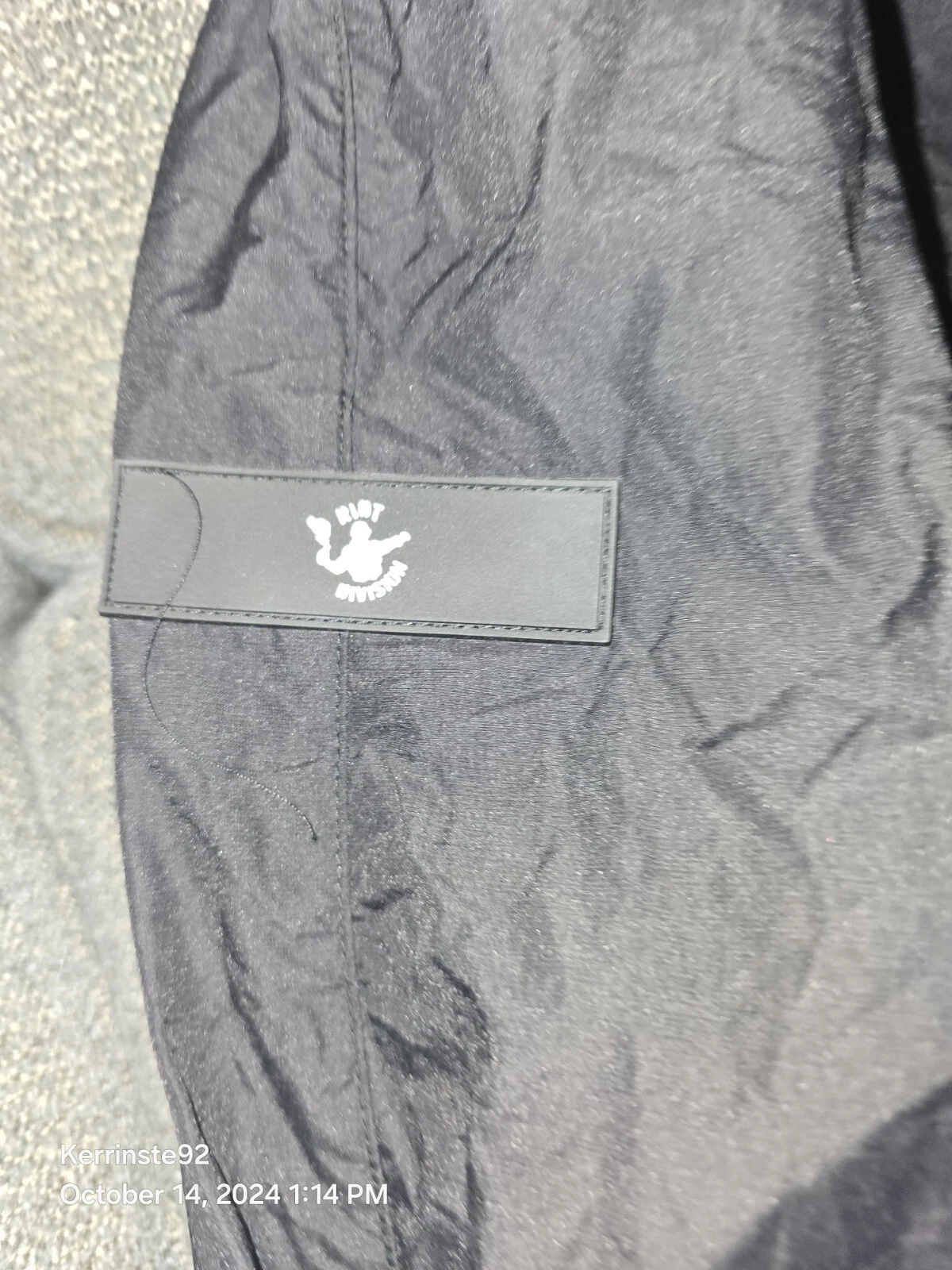 RIOT DIVISION WINDBREAKER JACKET WRAPPING PARKA W/ SYMBIOSIS SYSTEM SZ SMALL image 4