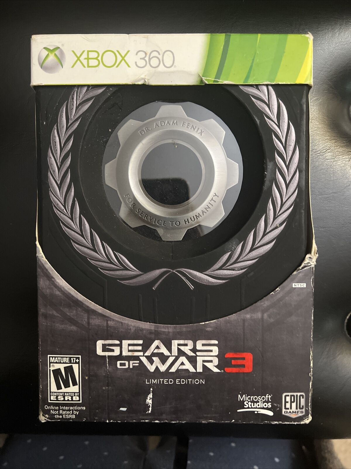 Xbox 360 Gears Of War 3 Video Game Used