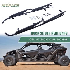 Nerf Bars Rock Sliders For 2017-2024 Can-am Maverick X3 Max - 4 Seater 715003888 Nerf Bars Rock Sliders For 2017-2024 Can-am Maverick X3 Max - 4 Seater 715003888