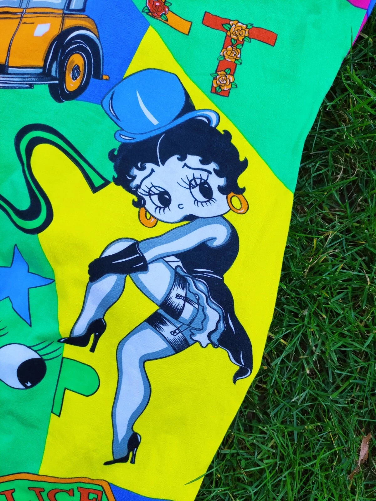 Versace Betty Boop Pop Art Rolls Royce Cartoon Kourtney Kardashian Mini Dress