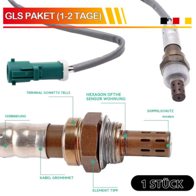 Lambda Oxygen O2 Sensor für FORD FOCUS FUSION MONDEO MK1 MK2 MK3 98AB-9F472-BB