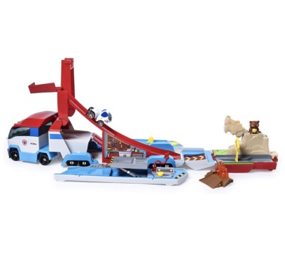 Paw Patrol Launch N Haul Paw Patroller Transforming 2-in-1 Track Set Toy Gift