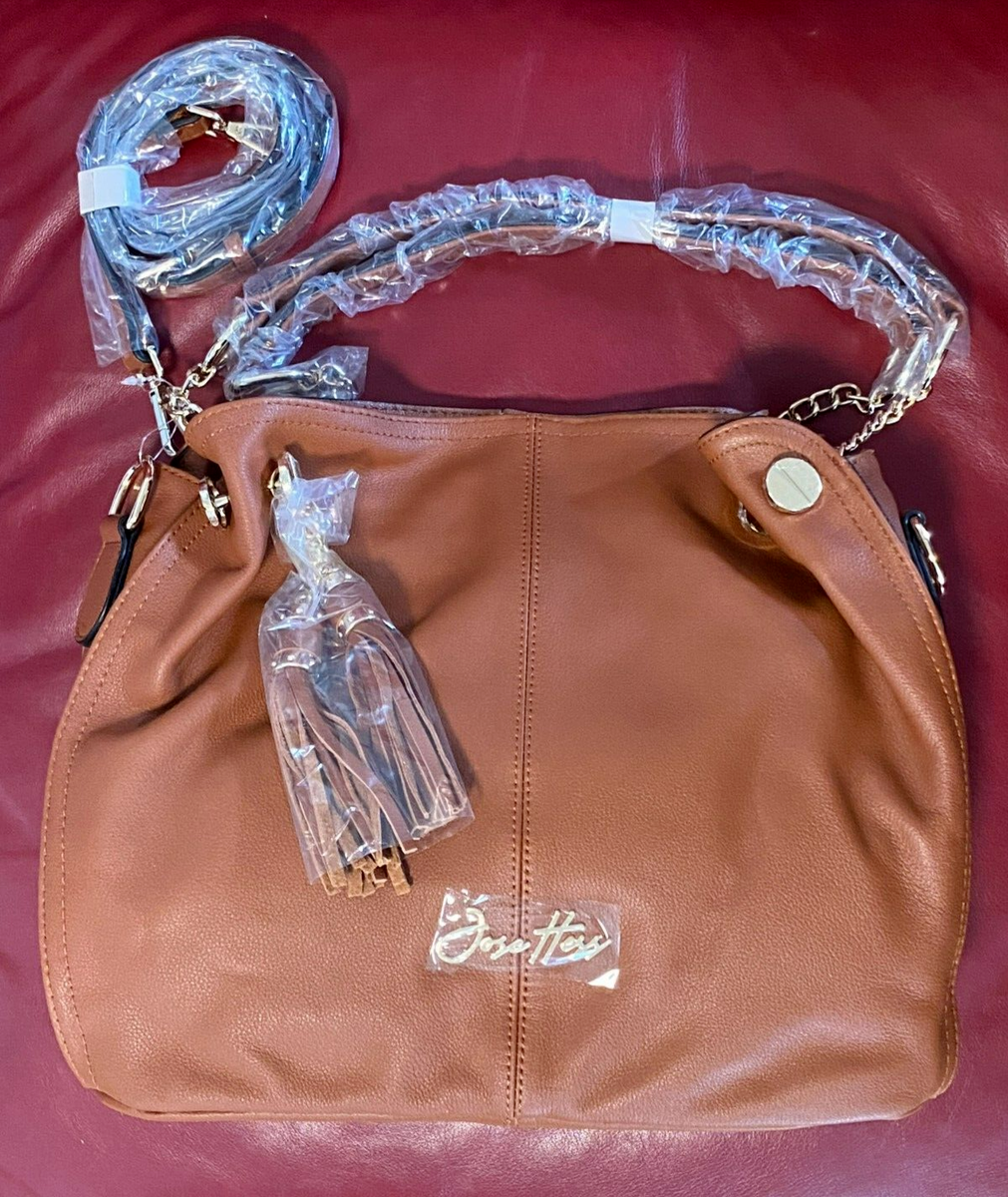$299 The Jose Hess Signature Leather Hobo Bag | Brown | Danbury