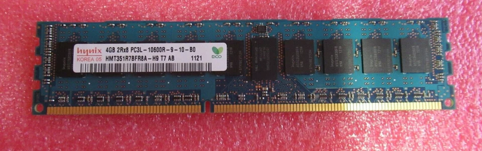Hynix HMT351R7BFR8A-H9 8GB (2x4GB) PC3-10600 DDR3-1333MHz CL9 240P 1.35V Memory - Image 3 of 4