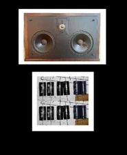 POLK SDA-CRS+  - Upgrade  crossover parts  capacitors + resistor  (pair)