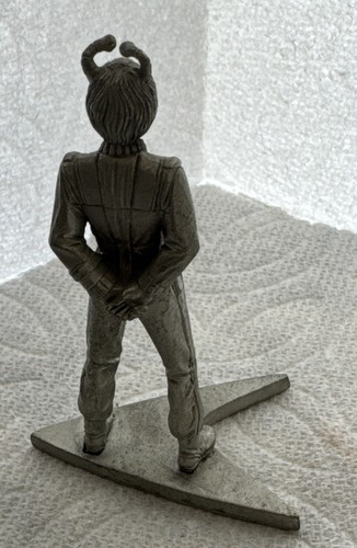 Andorian Pewter Miniature 1997 Interplay Excellent 3-in tall Starfleet Academy - Picture 3 of 5