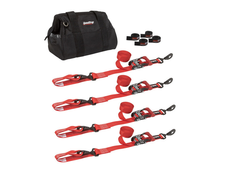 SpeedStrap 1 1/2In UTV Tie-Down Kit - Red ssp71743 | eBay