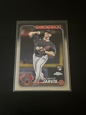 2024 Topps Chrome | Bryce Jarvis Rookie Card (Base) #75 Arizona Diamondbacks