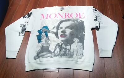 トップス 90s- marilyn monroe pullover sweat print s-l400.jpg