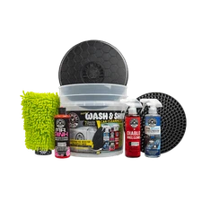 Chemical Guys Professional Wash & Shine Car Cleaning Kit (7 Essential Products)