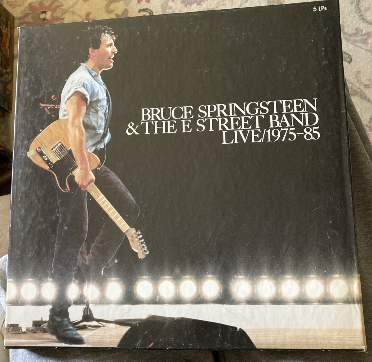 BRUCE SPRINGSTEEN AND THE E STREET BAND LIVE 1975-85 VINYL LP BOX