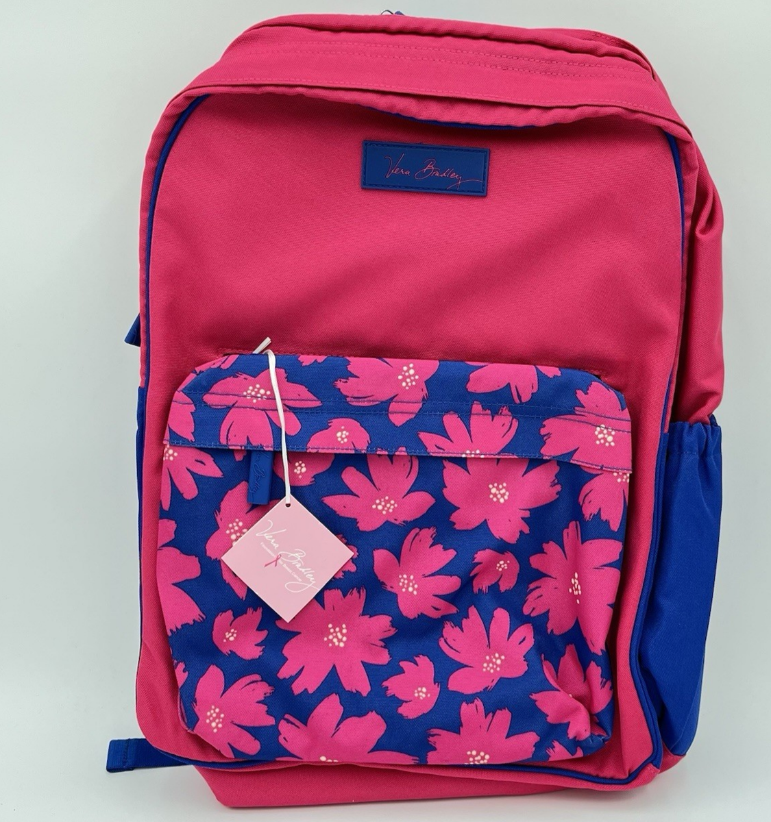 BRAND NEW!! Vera Bradley Large Colorblock Backpack - Art  display picture 3