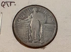 1918 P standing liberty quarter, very weak date
