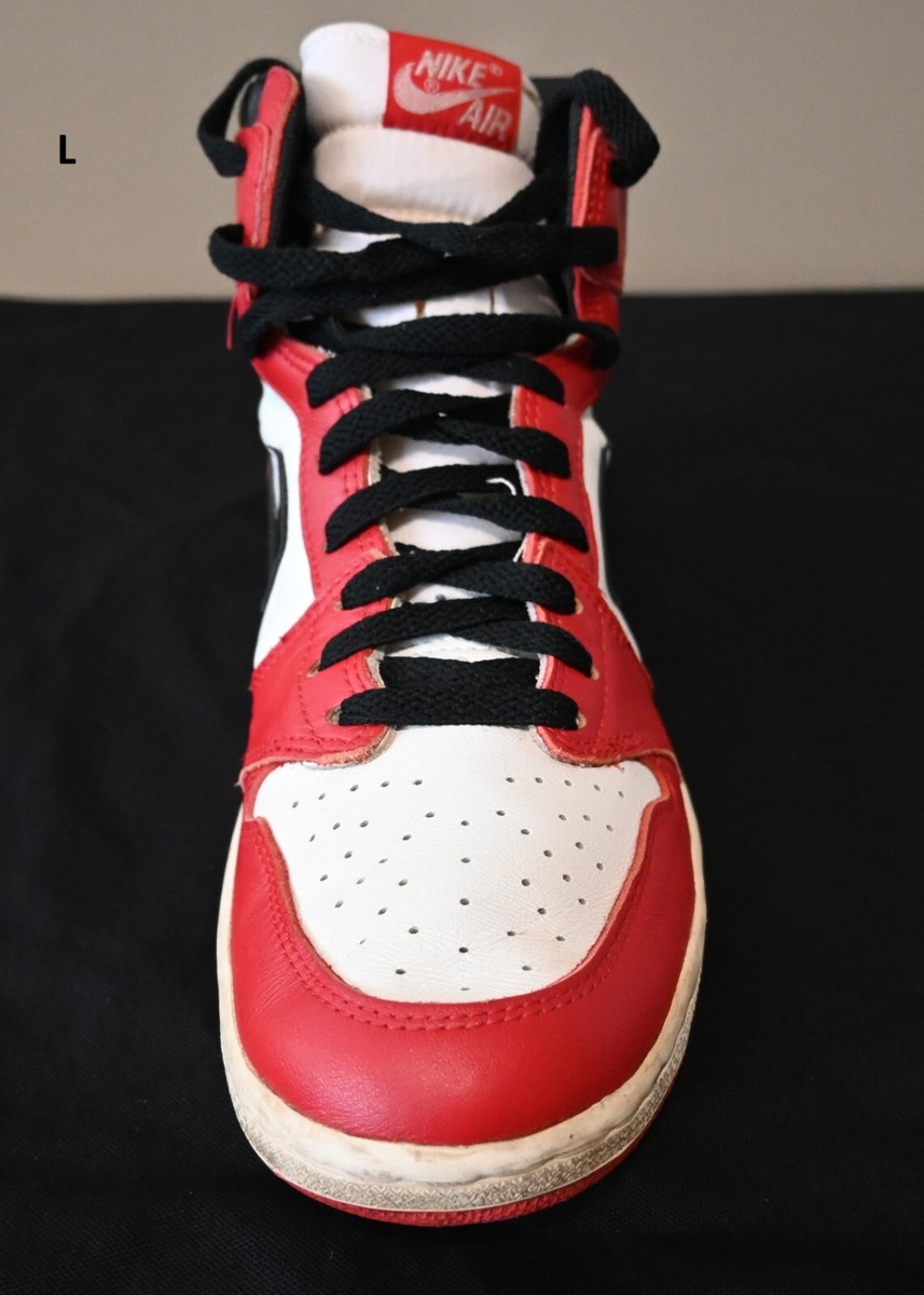 1985 Nike Air Jordan 1 OG Original Red White Black Chicago