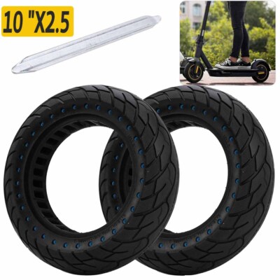 Für Ninebot Max G30D, G30D2, G30LD Vollgummireifen 10''x2,5 DE