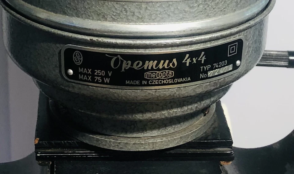 Ampliador de fotografía Meopta Opemus 4x4 74203 de colección con lente Nikon 50 mm y extras Foto 3 de 4