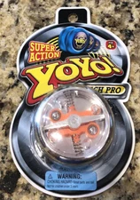 SUPER ACTION YO-YO! 2005 JA-RU Inc. No. 1996. New & Sealed! 4 X 6-1/2” AGES 4+