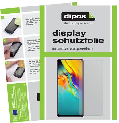 2+2x Schutzfolie für Infinix Hot 9 Pro matt Displayschutzfolie Display Schutz