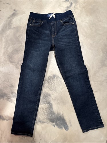 Old Navy Boys Pull-on Jean - Dark Wash - Size 10-12 - 第 1/3 張圖片