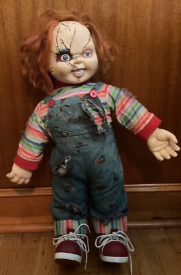 Life Size Chucky Doll Bride Of Chucky Scarred Stitched Face 24