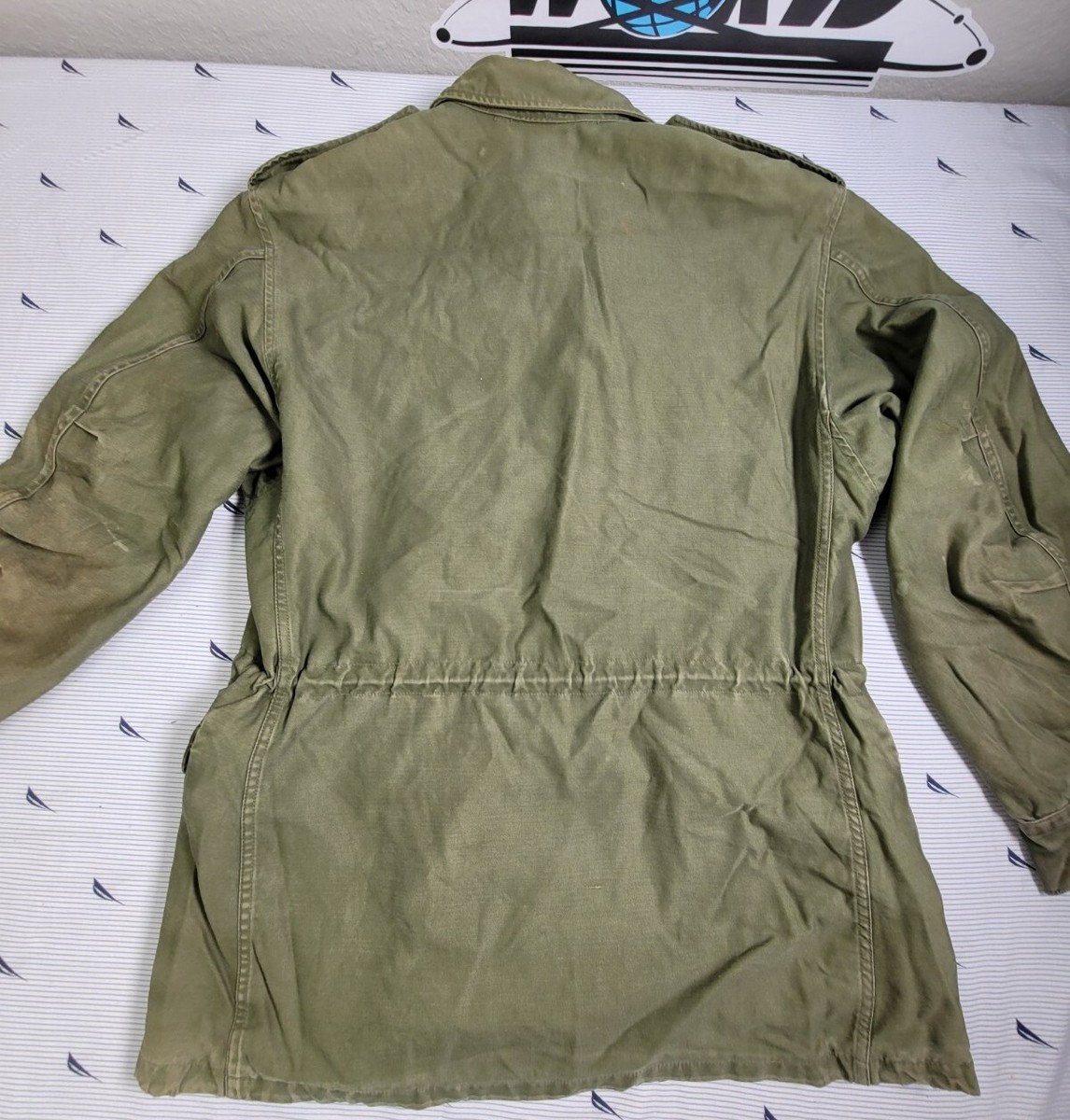 vintage 希少 50's 60's Airman レーヨン ギャバ USA Vintage 60s U.S. Army M-51 OG-107 Field Jacket Wind Resistant