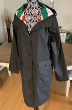 Hudson's Bay Company Stripes  HBC Women's Raincoat Sizes XS, S, M, L,