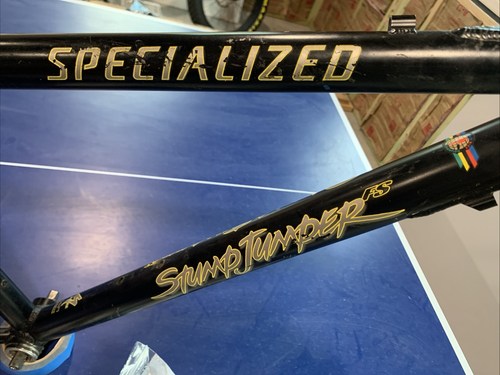 Specialized Stumpjumper FS Frame MTB Bike Large 17" Hardtail Vintage - Picture 2 of 17