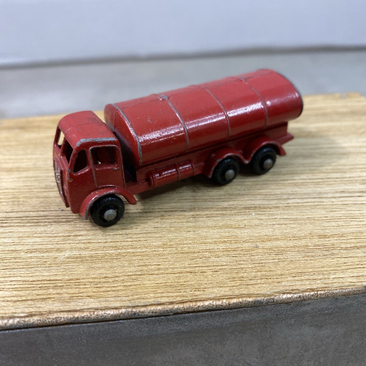 Vintage Matchbox Lesney No. 11 ERF Petrol Tanker Esso RARE