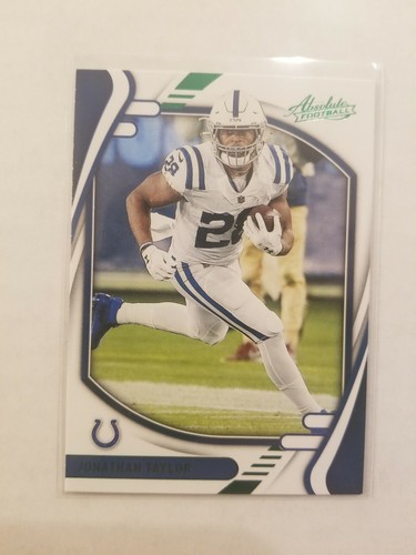 2021 Absolute Football Jonathan Taylor #13 Green Parallel Indianapolis Colts - 第 1/1 張圖片