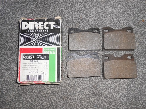 SET FRONT BRAKE PADS N,O,S, PEUGEOT 104 305, RENAULT 14, TALBOT SAMBA,1974-83