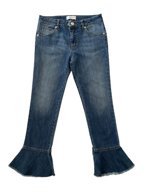 Roberto Cavalli Junior Jeans Blue Stretch Girls Size M 27x24 Good Condition 