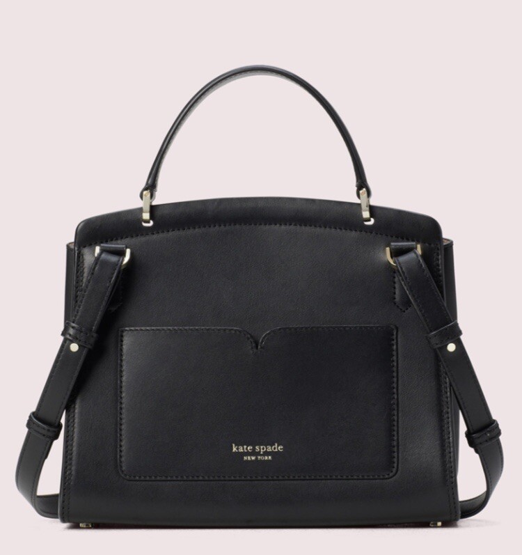 NWT Kate Spade Romy Intarsia Small Satchel Black/Mutli $398
