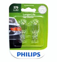 Philips Longerlife 579 10W Zwei Innenraum Cargo Koffer Licht Ersetzen T15 Orig.