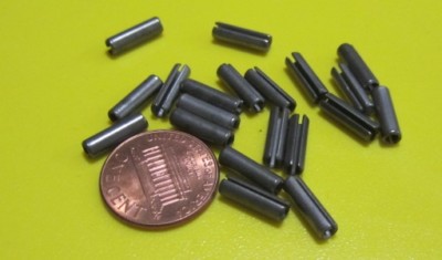18-8 Stainless Steel, Slotted Roll Spring Pin, 1/8'' Dia x 7/16'' Length, 200 pcs