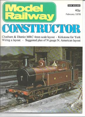 Model Railway Constructor February 1978 DH