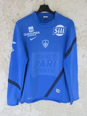 Maillot sweat BREST STADE BRESTOIS porté NIKE training shirt manches longues M - Photo 1/4