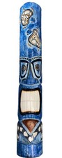 40 TIKI MASK HAWAIIAN WALL ART ISLAND HOME DECOR BAR TROPICAL