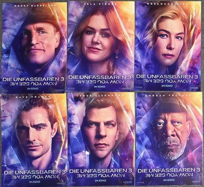 Unfassbaren 3 |Now You See Me: Now You Don't |6 x UCI|Sammelkarten Trading Cards