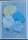 Childrens Chunky Jackets & Hats Knitting Pattern 16" - 24" suit Birth - 5years