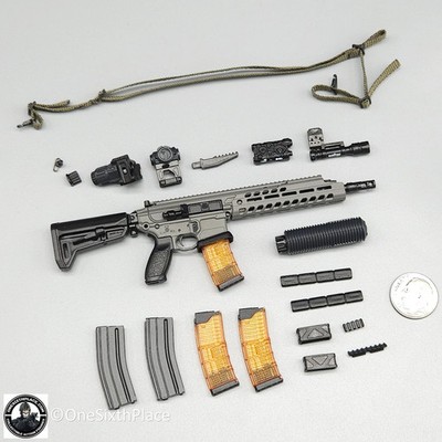 1:6 scale Easy & Simple Paramilitary Forces Operator MXC Virtus Rifle Set