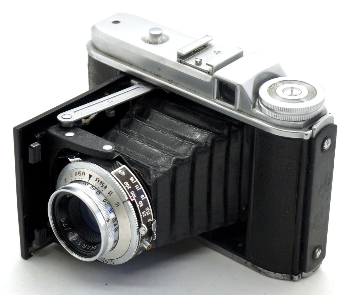 Voigtlander Perkeo 2 German 6x6 Camera Vaskar 75 mm 4.5 Lens | eBay