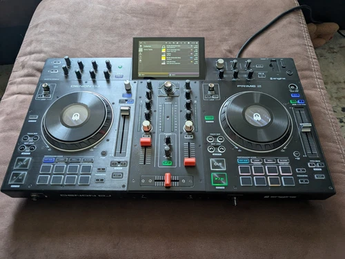 DENON DJ PRIME 2 - 2-Deck Smart DJ Console with 7” Touchscreen