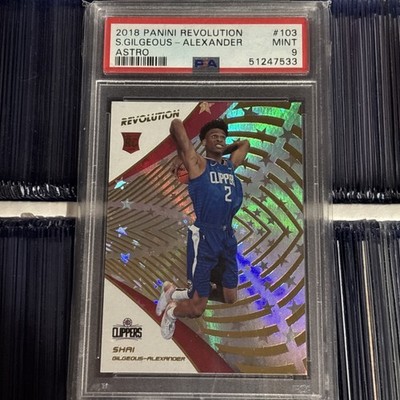 2018-19 Panini Revolution Shai Gilgeous-Alexander #103 (RC) PSA 9 