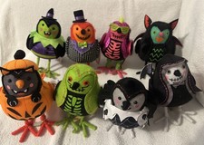 Lot of 8 2024 Target Halloween Hyde Eek Featherly Friends Birds Full Set NWT