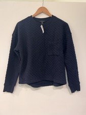 Banana Republic Women's Quilted Sweatshirt Size Small BNWT NEW
